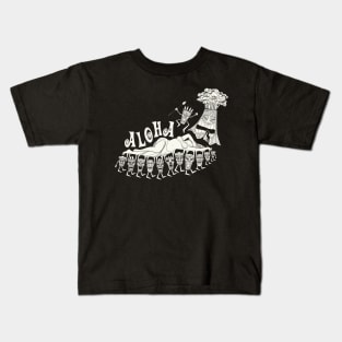 Aloha Hula Girl II Kids T-Shirt